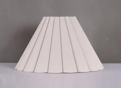 ROOM & RETREAT Rr Scalloped Empire Replacement Shade 17" White