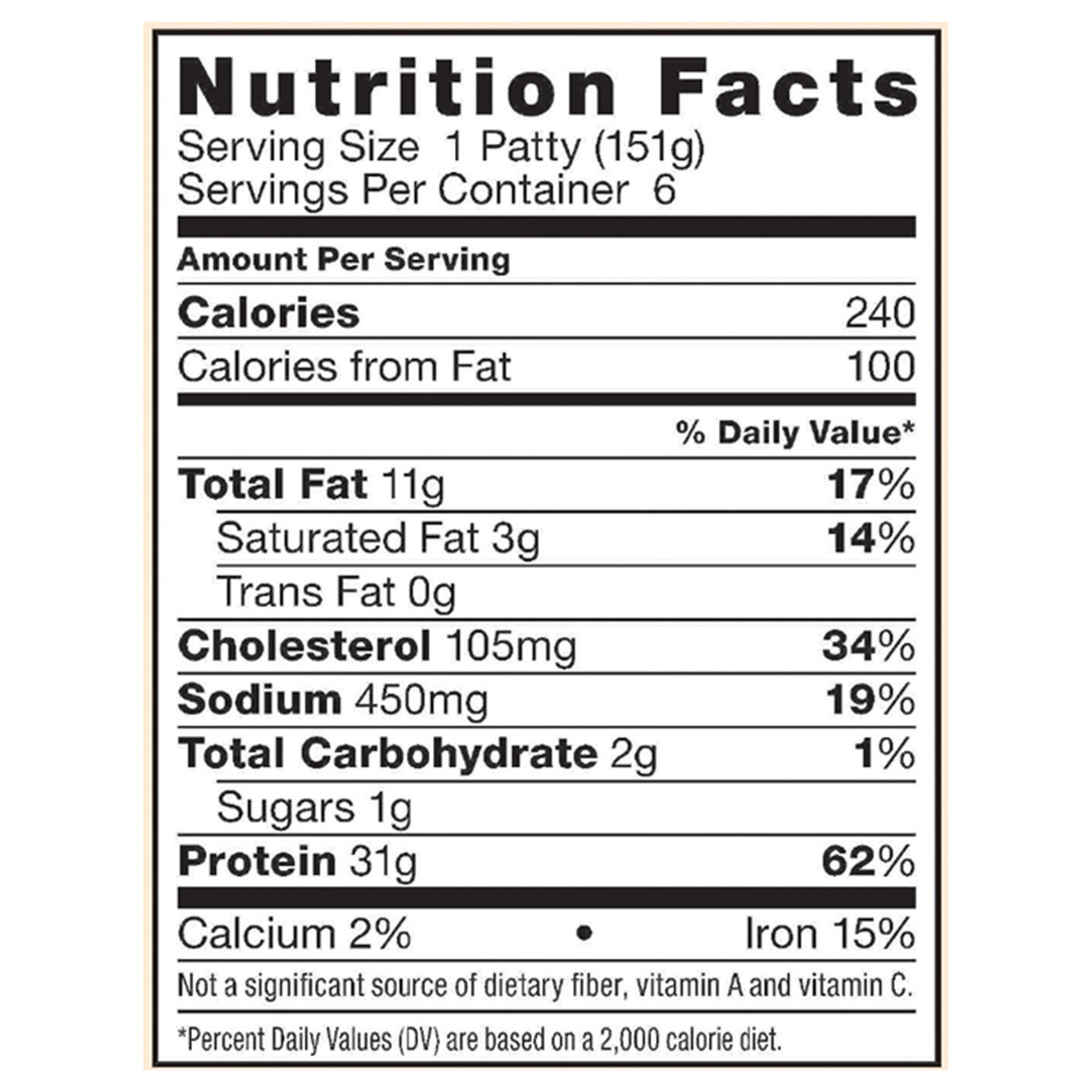 slide 5 of 11, Butterball Sweet Onion Frozen Turkey Burgers, 1/3 lb. Patties, 2 lb. Package, 32 oz