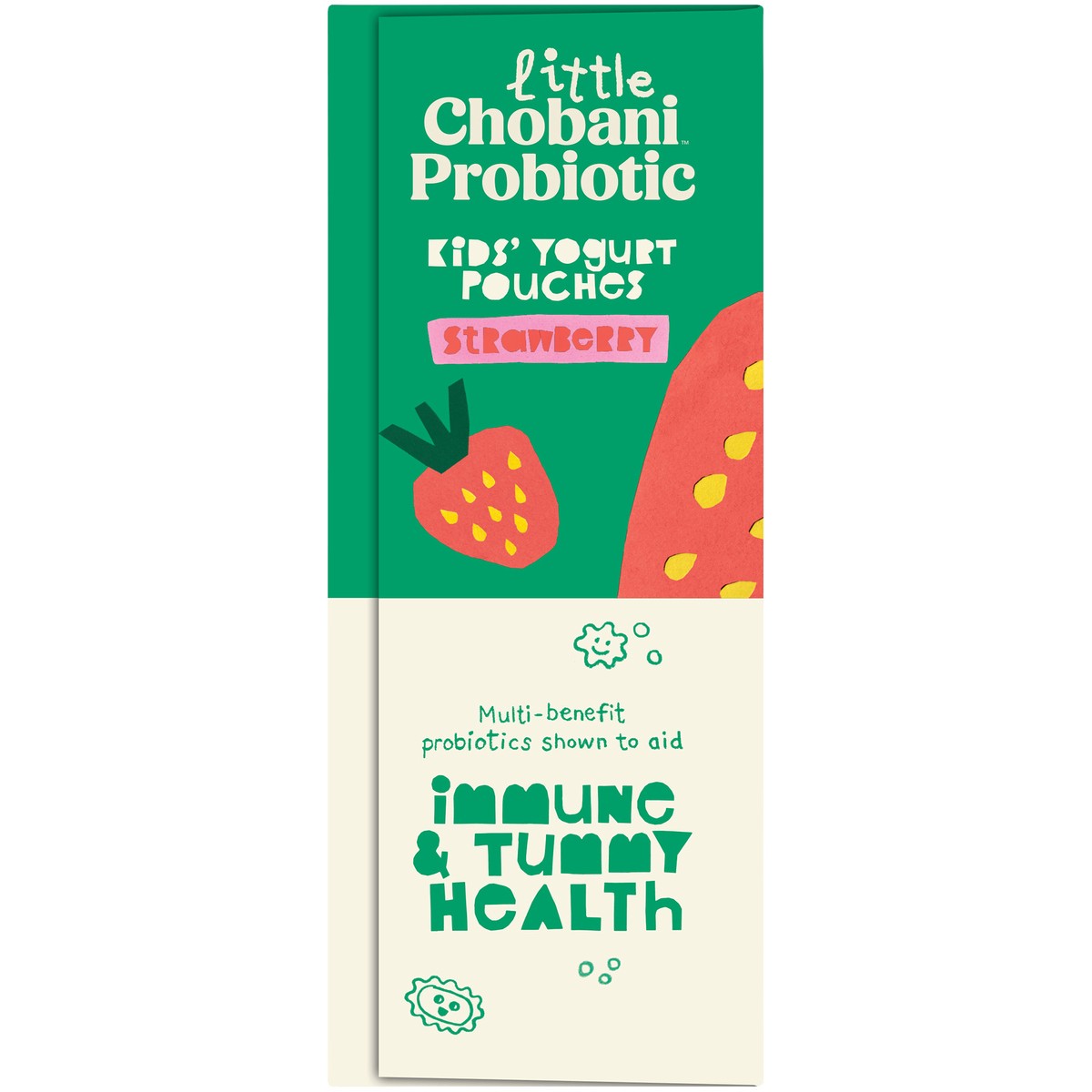 slide 8 of 9, Little Chobani Probiotic Pouches Strawberry 3.5oz 4-pack, 4 ct; 3.5 oz