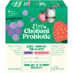 Chobani Kids Grape/Strawberry Low-Fat Greek Yogurt