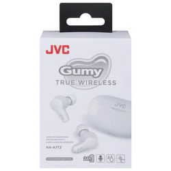 JVC Gumy Wireless Coconut White Headphones - 1 ea