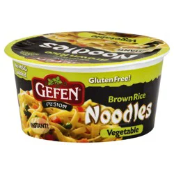 Gefen Fusion Vegetable Brown Rice Noodle Bowl