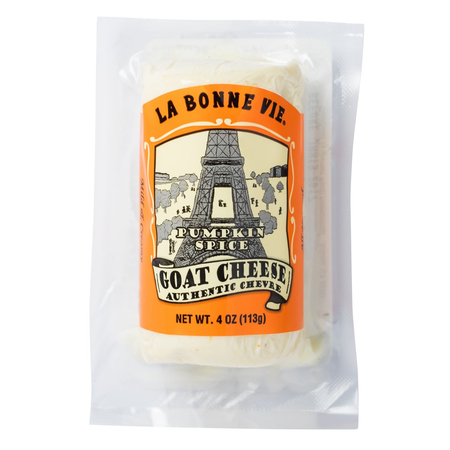 slide 1 of 1, La Bonne Vie Pumpkin Spice Goat Cheese Log, 4 oz