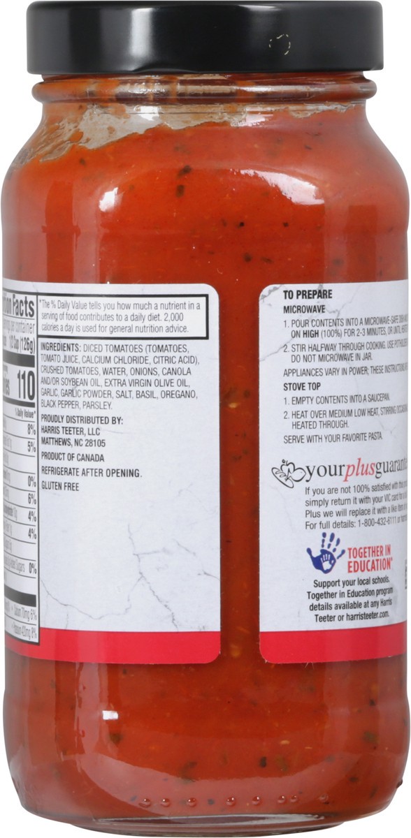 slide 9 of 9, Harris Teeter Ls Marinara Pasta Sauce, 1 ct
