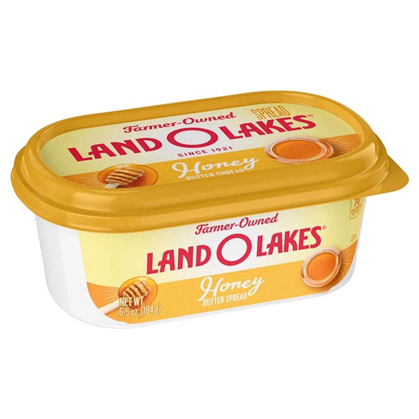 slide 8 of 17, Land O'Lakes Honey Butter Spread, 6.5 oz