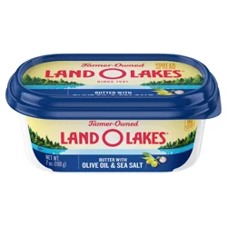 Land O'Lakes Butter with Olive Oil & Sea Salt, Spreadable