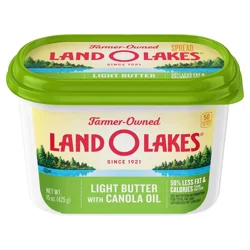 Land O'Lakes Light Butter with Canola Oil, Spreadable