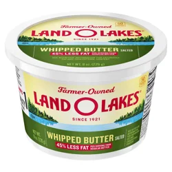 Land O'Lakes Salted Whipped Butter, Spreadable