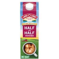 Land O'Lakes Traditional Half And Half, 1 Quart