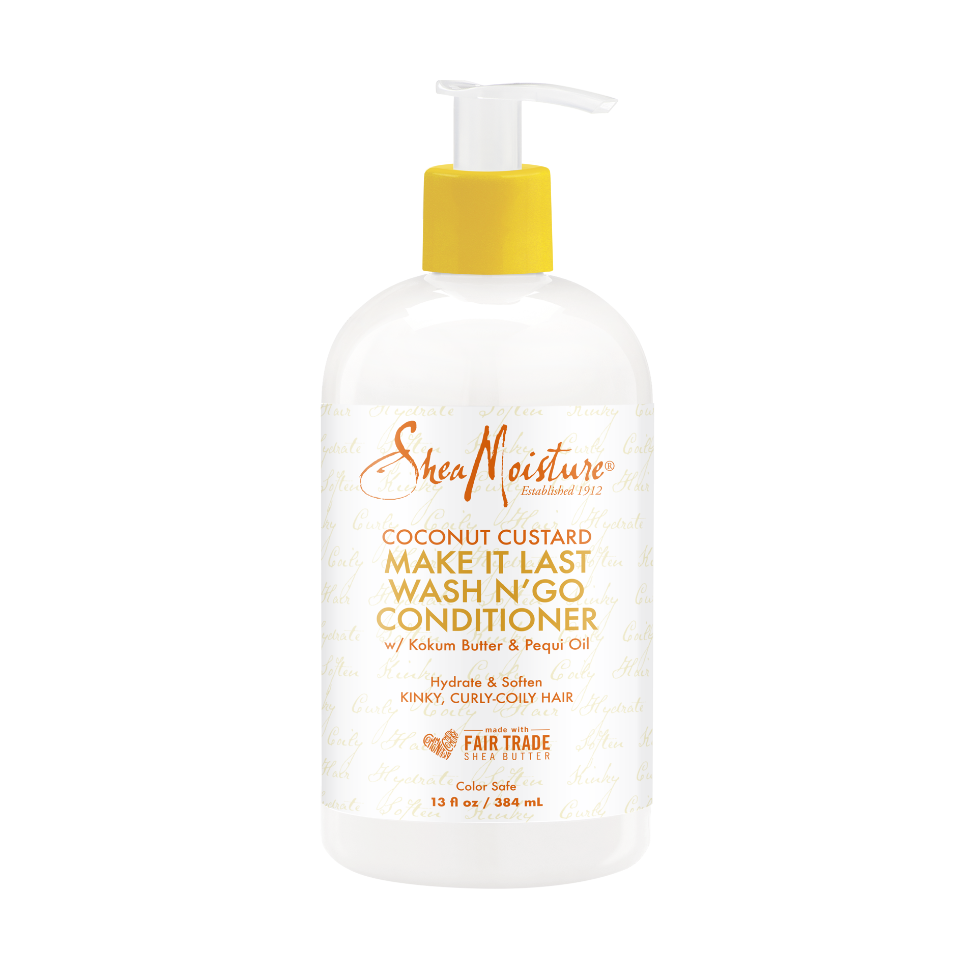 slide 2 of 4, SheaMoisture Wash 'N Go Conditioner Coconut Custard, 13 oz, 13 oz