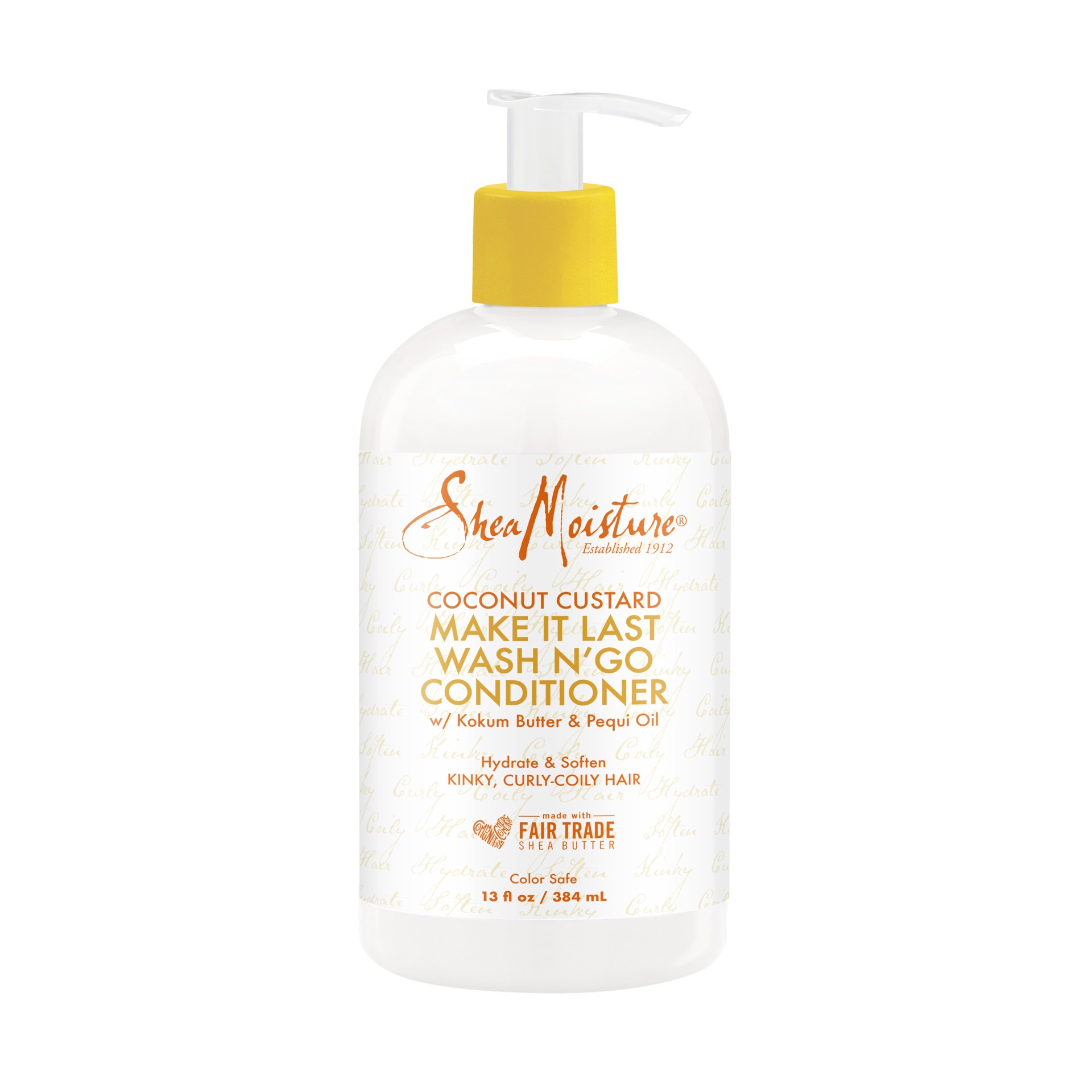 slide 1 of 4, SheaMoisture Wash 'N Go Conditioner Coconut Custard, 13 oz, 13 oz