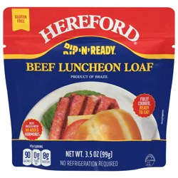 Hereford Beef Luncheon Loaf 3.5 oz