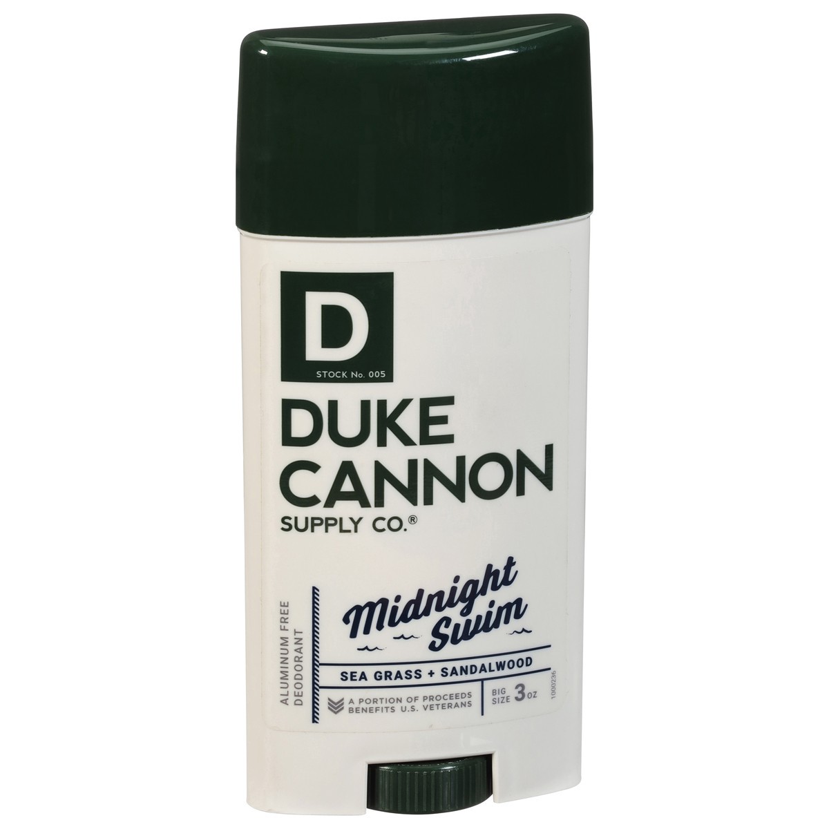 slide 8 of 10, Duke Cannon Midnight Swim Aluminum Free Deodorant, 3 oz