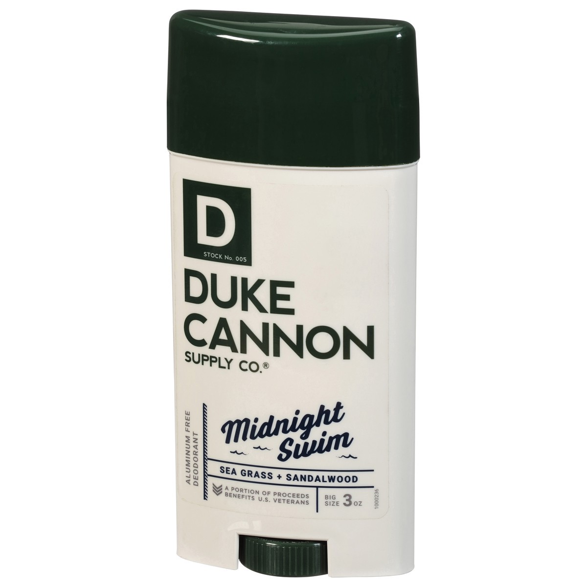 slide 6 of 10, Duke Cannon Midnight Swim Aluminum Free Deodorant, 3 oz