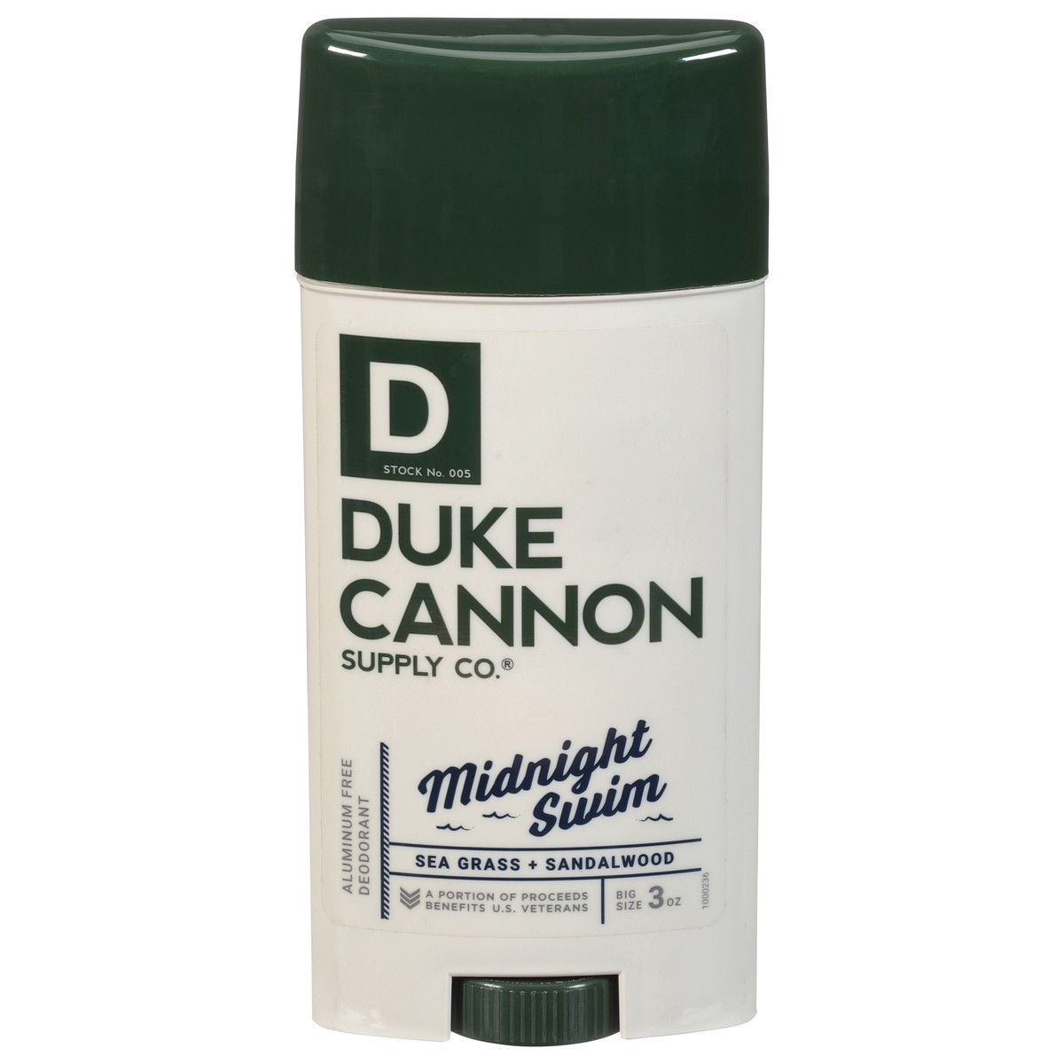 slide 2 of 10, Duke Cannon Midnight Swim Aluminum Free Deodorant, 3 oz