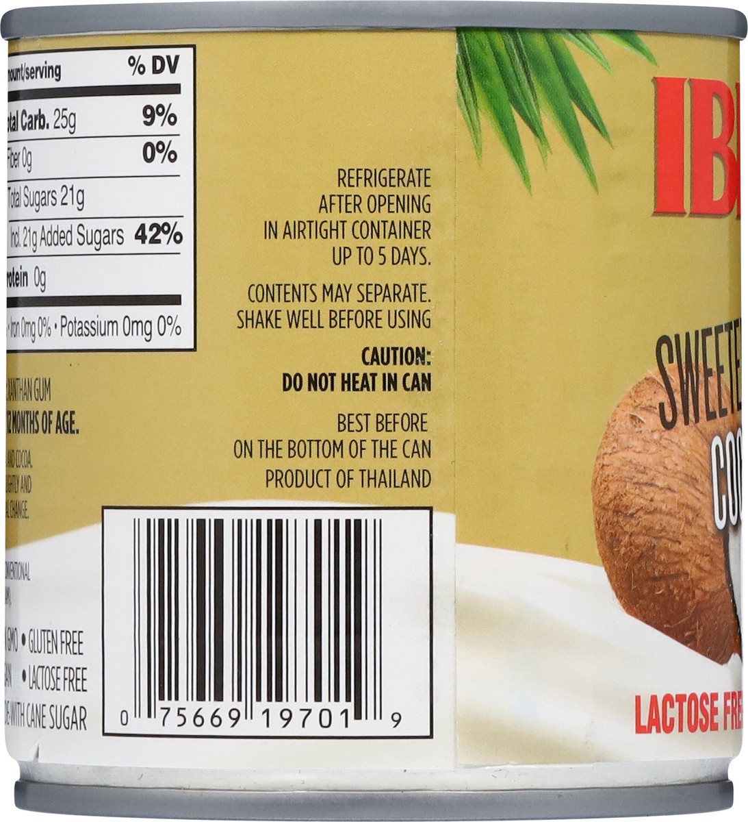 slide 11 of 13, Iberia Condensed Sweetened Coconut Milk 11.6 oz, 11.6 oz