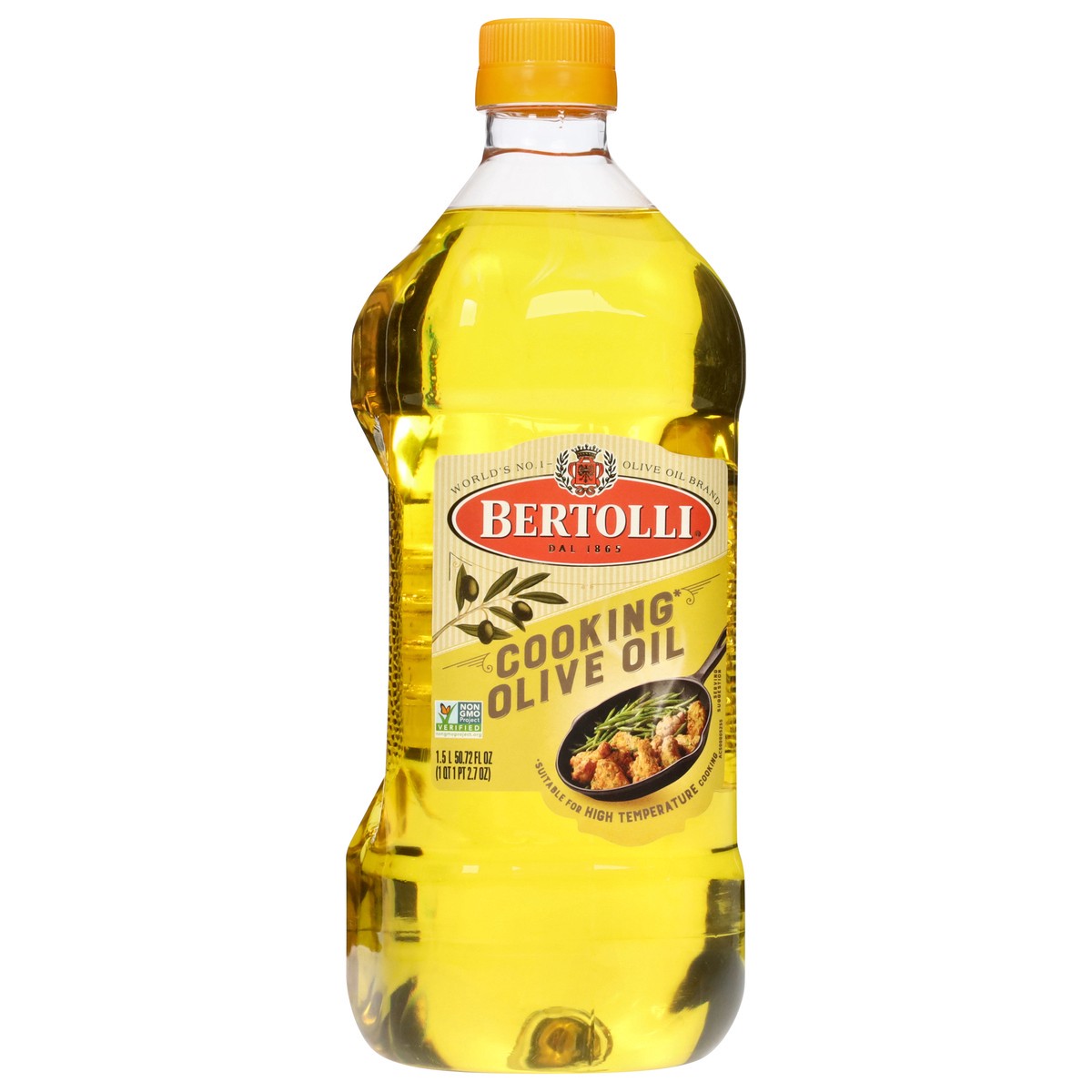 slide 13 of 14, Bertolli Cooking Olive Oil 50.72 fl oz, 50.72 fl oz