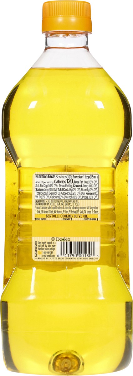 slide 6 of 14, Bertolli Cooking Olive Oil 50.72 fl oz, 50.72 fl oz