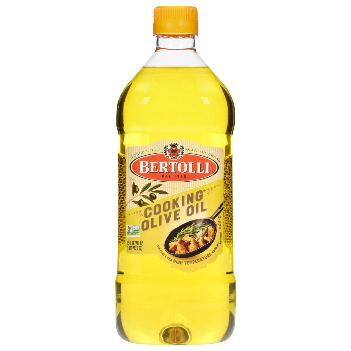 slide 8 of 14, Bertolli Cooking Olive Oil 50.72 fl oz, 50.72 fl oz