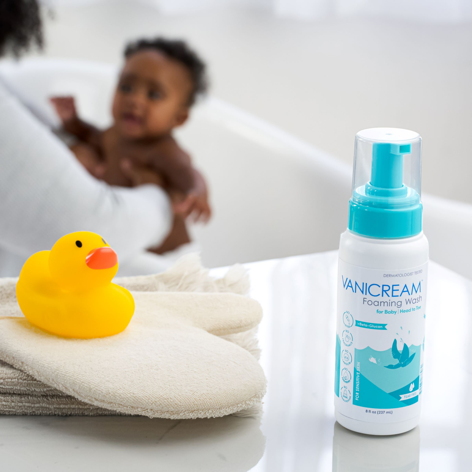 slide 3 of 4, Vanicream Foaming Wash for Baby 8fl oz, 8 fl oz