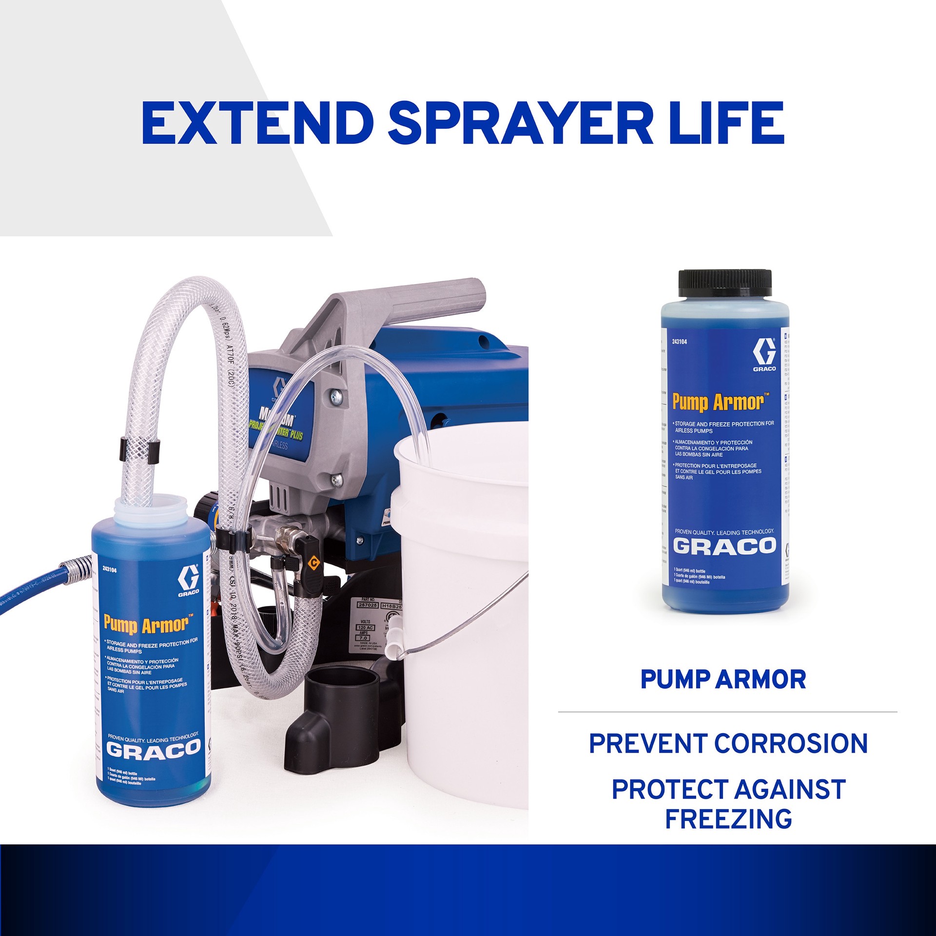 slide 5 of 6, Graco Paint sprayer protectant Pump Armor 1-quart, 1 ct
