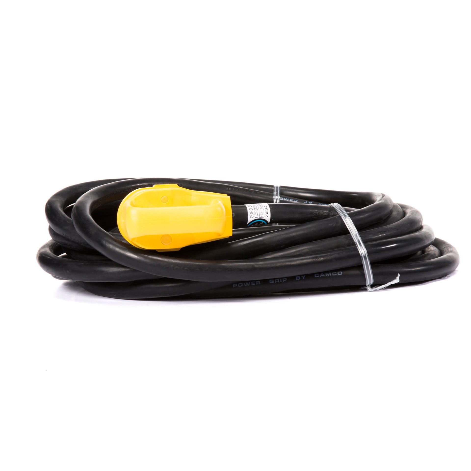 slide 2 of 6, CAMCO 25-ft 10 / 3 Super Heavy Duty 3 Prong Black Outdoor Extension Power Cord, 1 ct