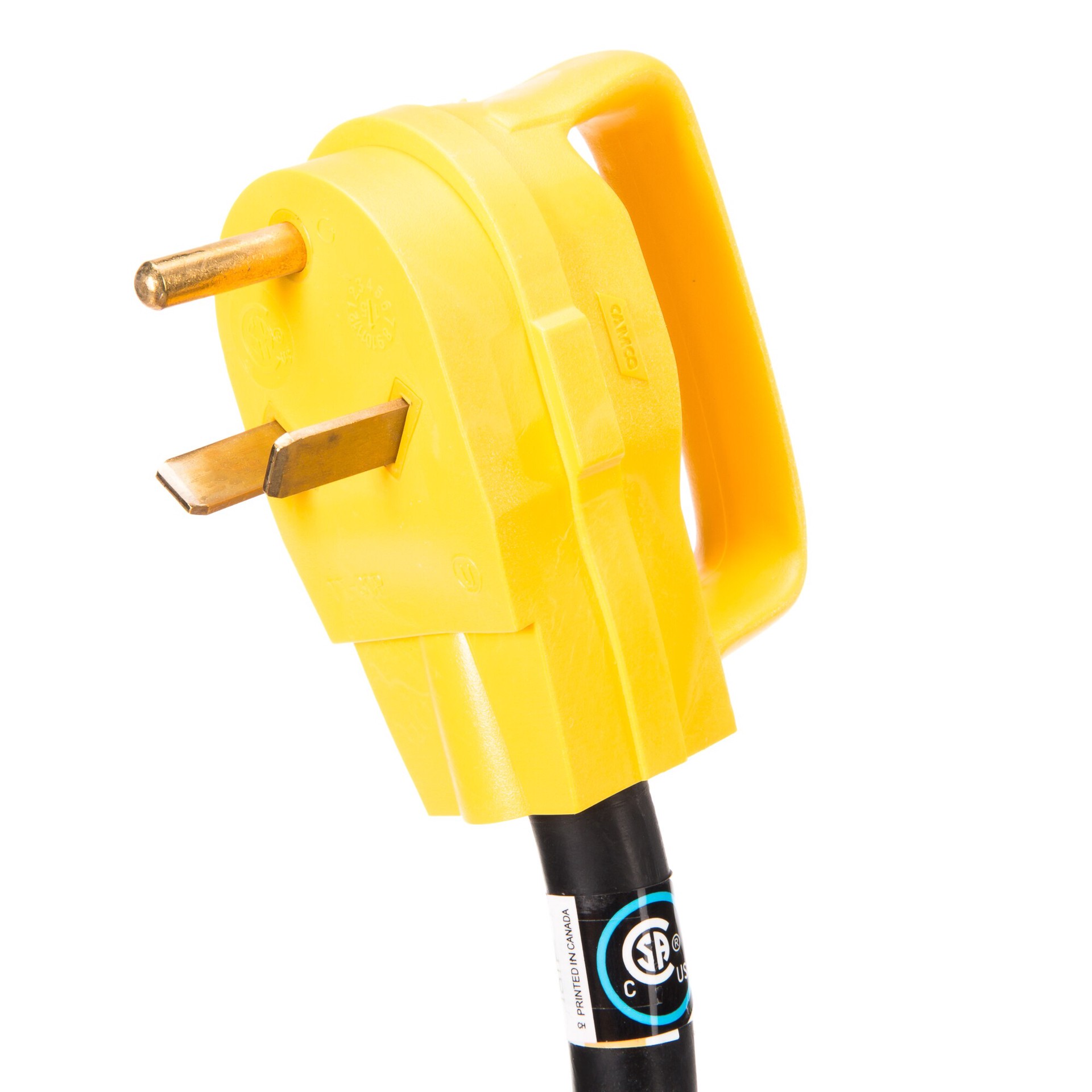 slide 3 of 6, CAMCO 25-ft 10 / 3 Super Heavy Duty 3 Prong Black Outdoor Extension Power Cord, 1 ct