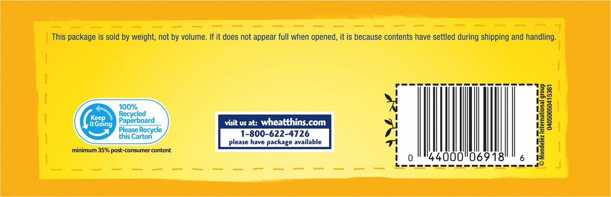 slide 2 of 14, Wheat Thins Original Whole Grain Wheat Crackers, Party Size, 20 oz Box, 20 oz