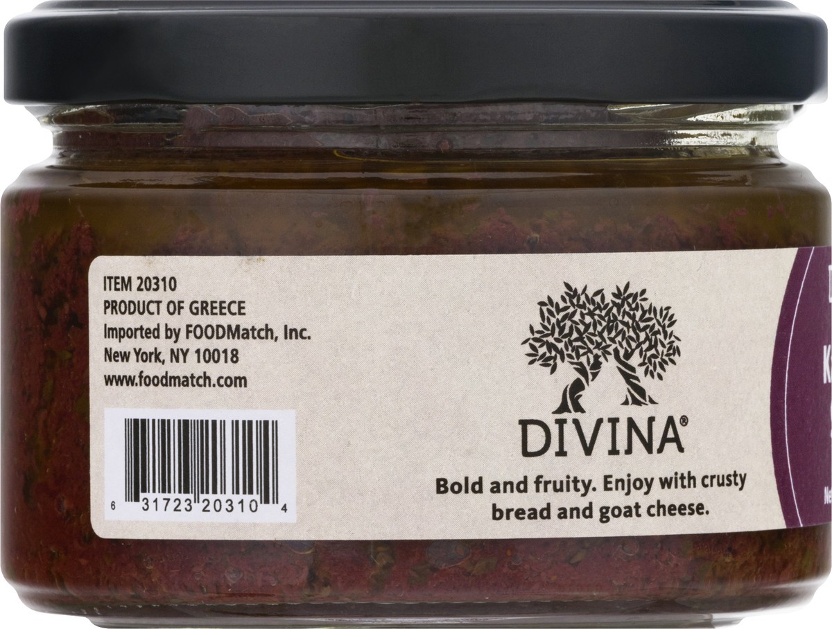 slide 4 of 13, Divina All-Natural Kalamata Olive Spread, 8.5 oz