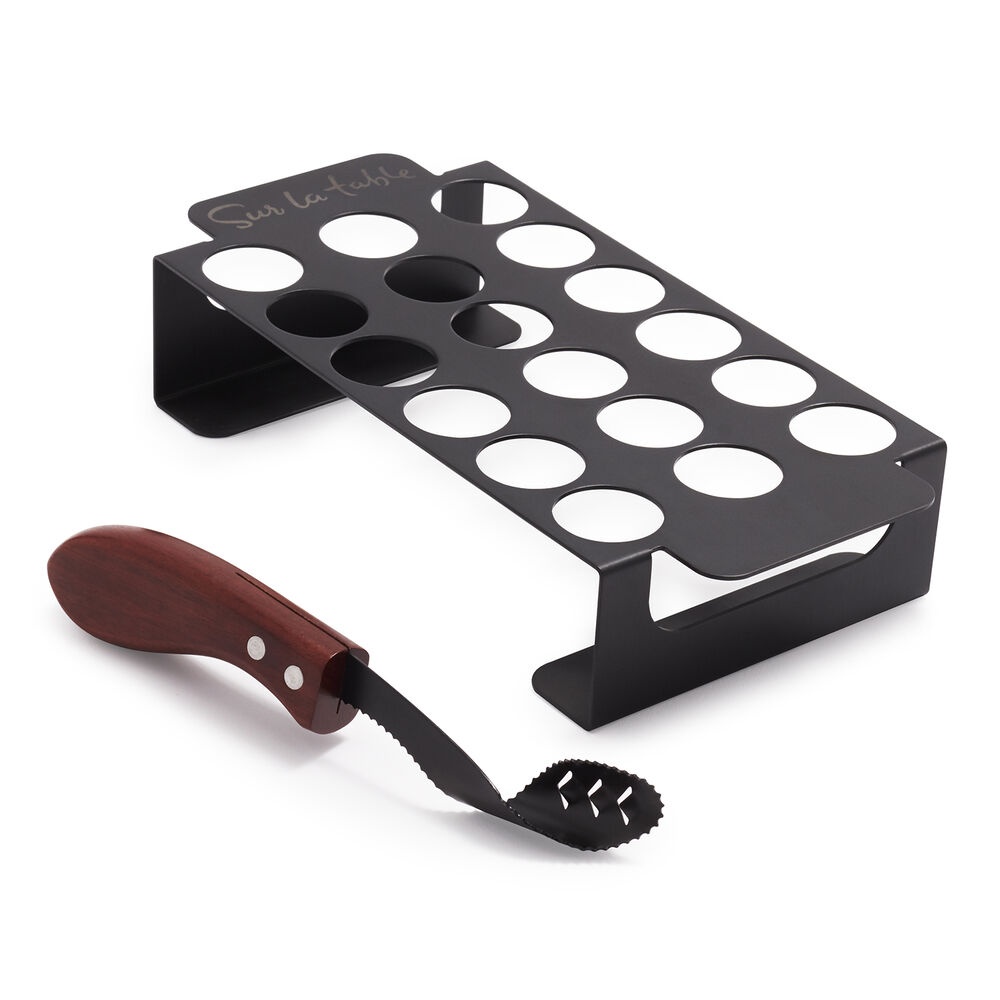 slide 1 of 1, Sur La Table Chili Pepper Rack & Corer Set, 1 ct