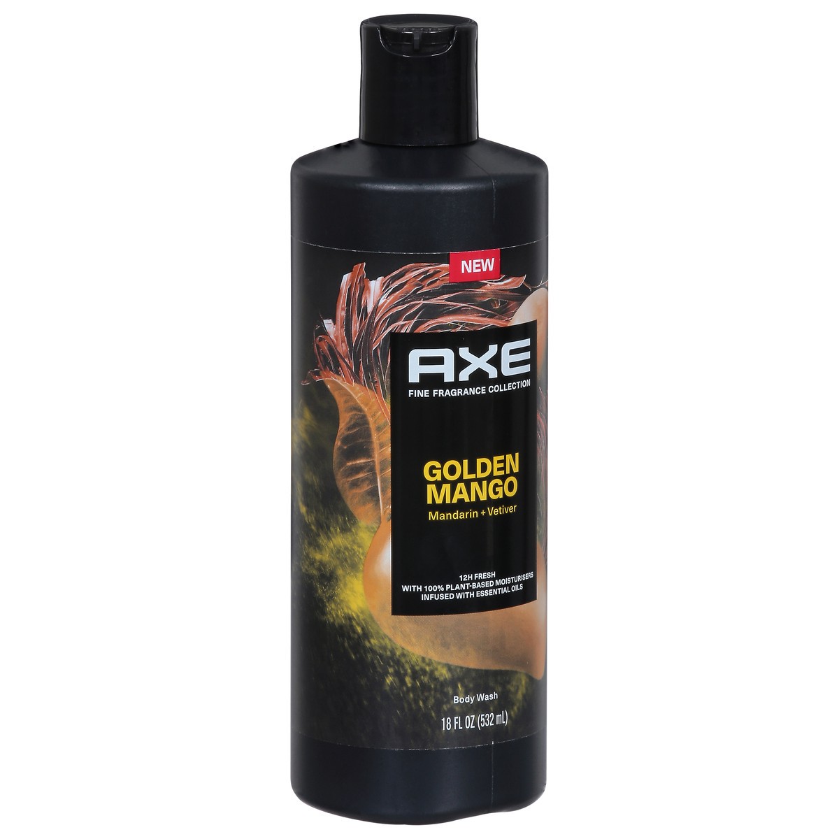 slide 3 of 9, AXE Fine Fragrance Collection Body Wash For Men Golden Mango, 18 oz, 18 fl oz