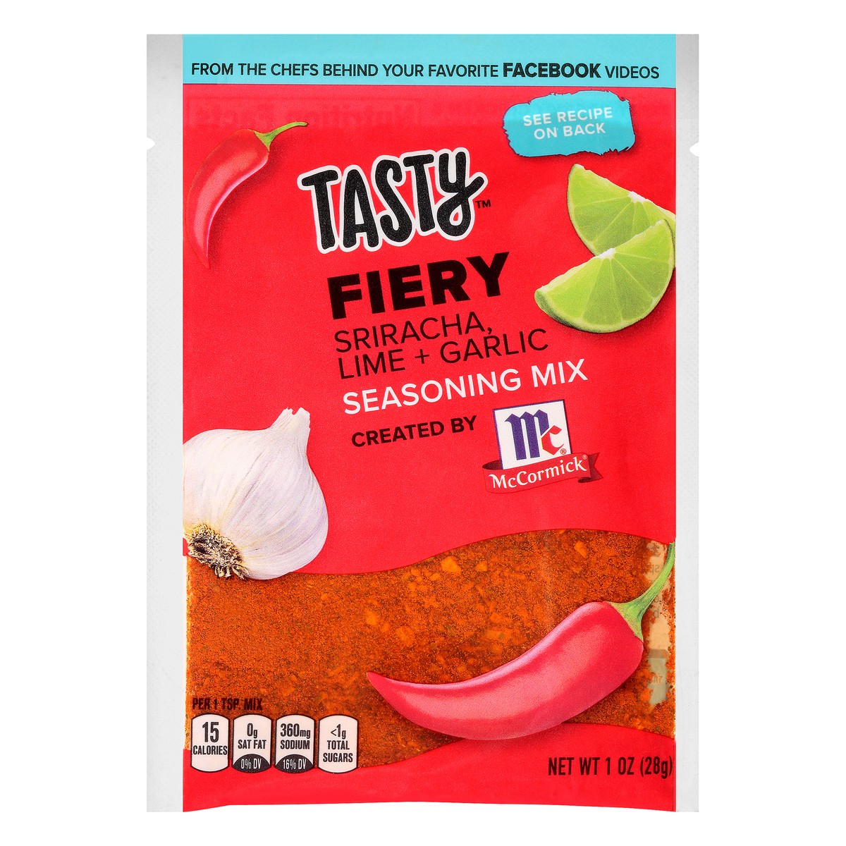 slide 6 of 9, McCormick Fiery Seasoning Mix - Tasty, 1 oz