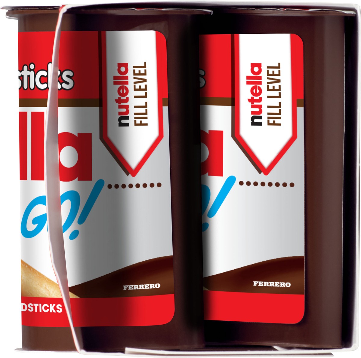 slide 4 of 11, Nutella & Go! Hazelnut Spread + Breadsticks 4 - 1.8 oz Packs, 4 ct