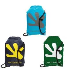 Geckobrands Waterproof Drawstring Backpack