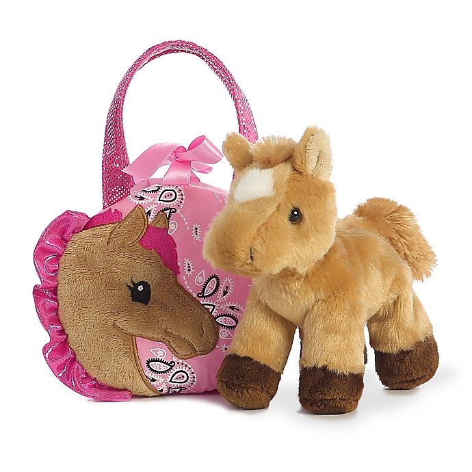 slide 1 of 1, Aurora World Aurora Fancy Pals Pretty Pony Plush Toy, 1 ct