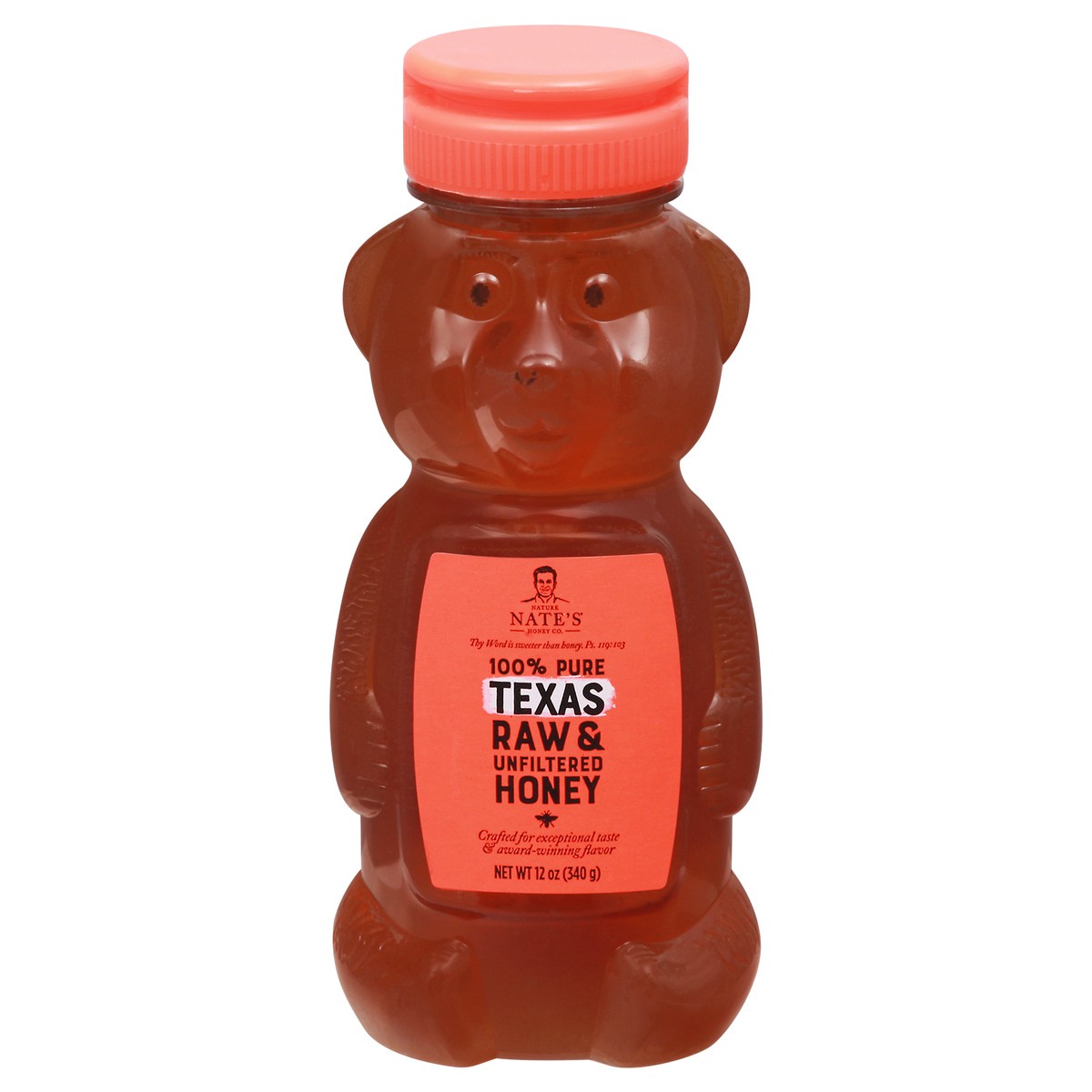 slide 8 of 13, Nature Nate's Honey Co. Texas Raw & Unfiltered Honey 12 oz, 12 oz