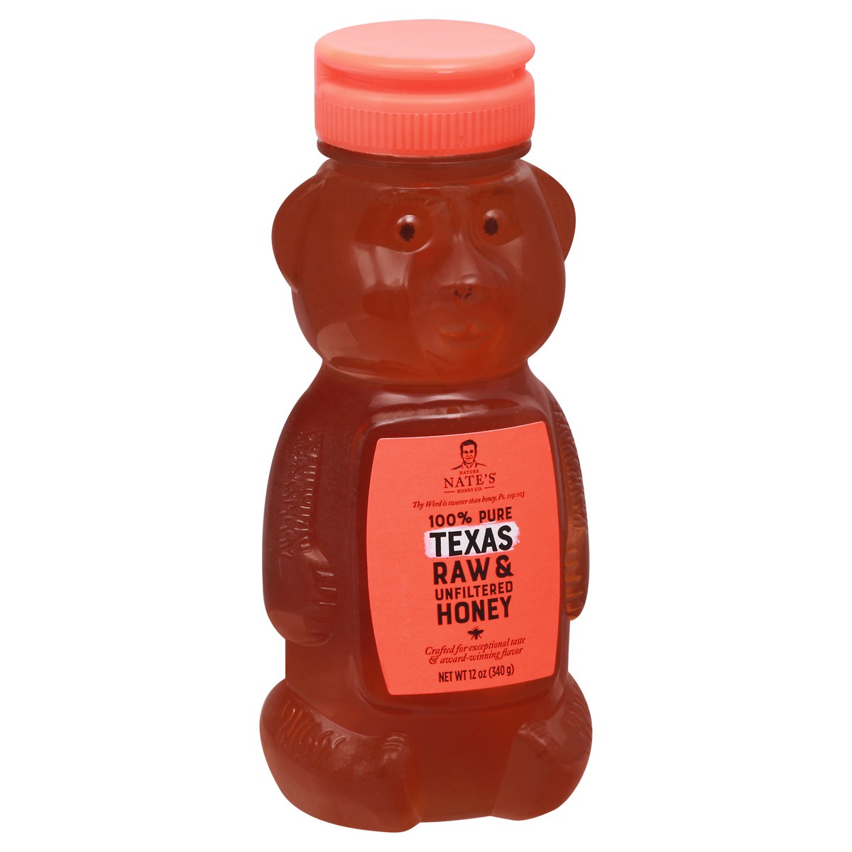 slide 12 of 13, Nature Nate's Honey Co. Texas Raw & Unfiltered Honey 12 oz, 12 oz