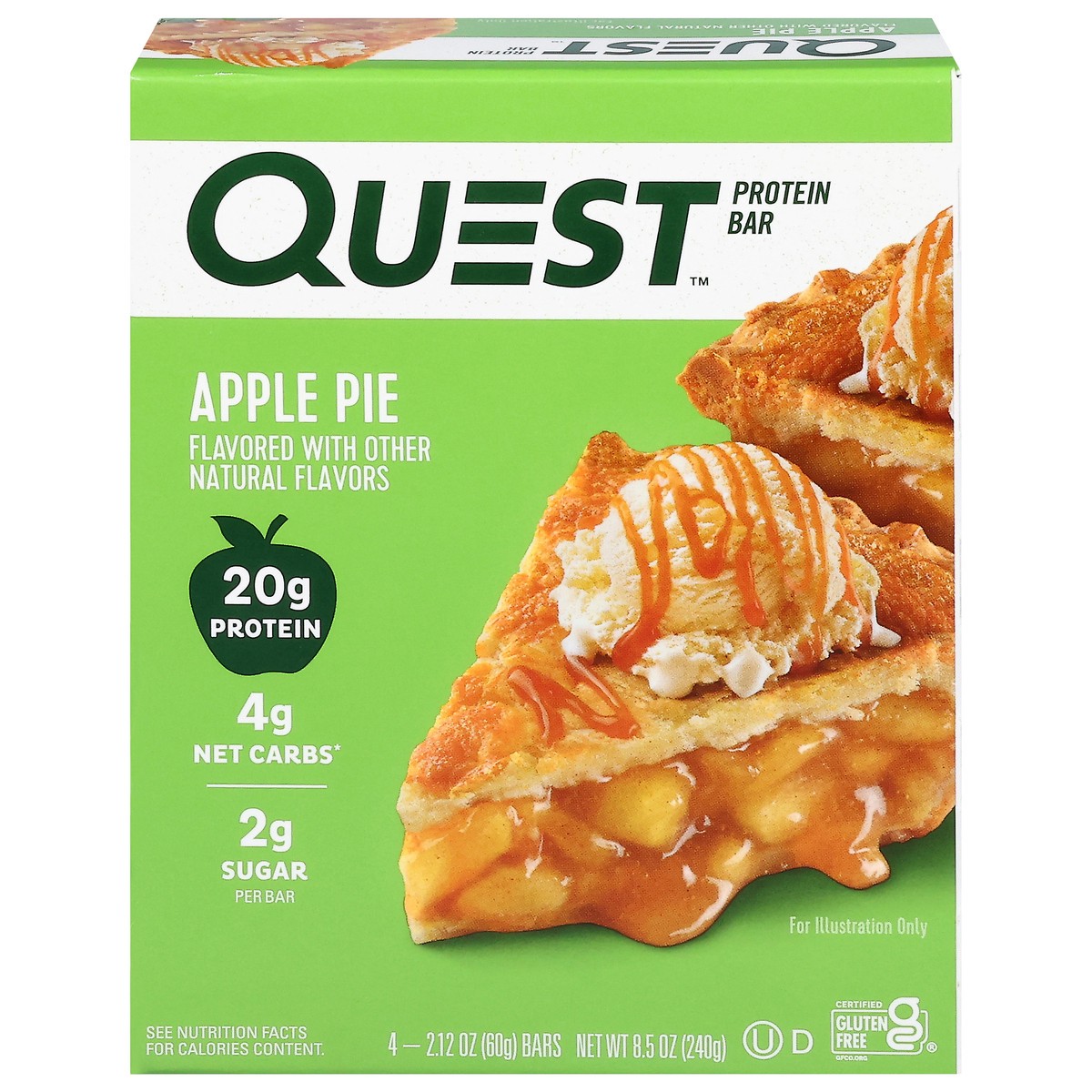 slide 1 of 4, Quest Protein Bar 4 ea, 4 ct