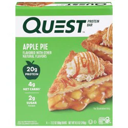 Quest Apple Pie Protein Bar - 4 x 2.12 oz Bars