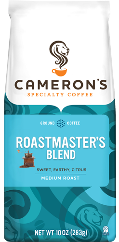 slide 1 of 1, Cameron's Coffee Roastmaster Ground Coffee, 10 oz