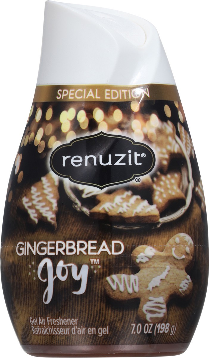 slide 7 of 13, Renuzit Gingerbread Joy Gel Air Freshener 7.0 oz, 7 oz
