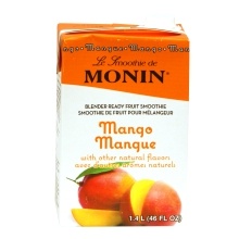 slide 1 of 1, Monin Mango Smoothie Mix - 46 fl oz, 46 fl oz