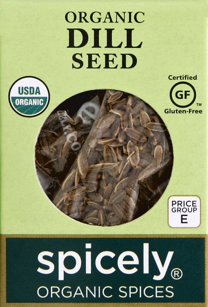 slide 4 of 4, Spicely Organic Spices Dill Seed 0.35 oz, 0.35 oz