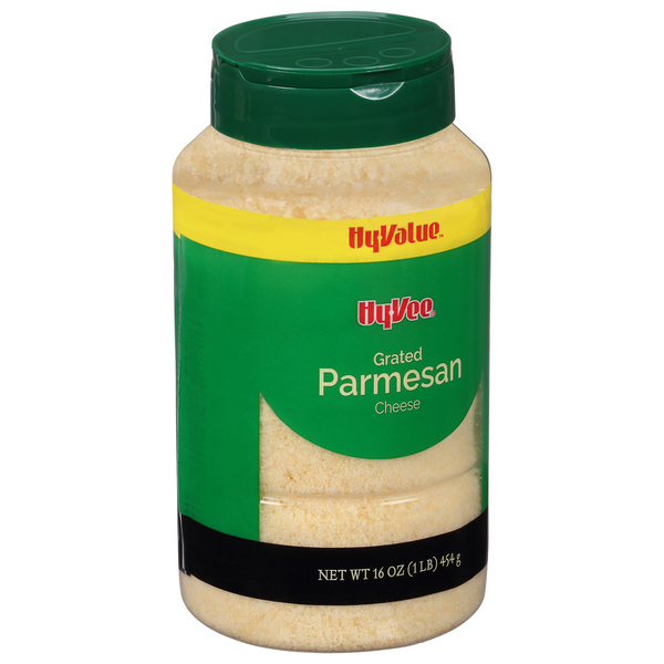 slide 1 of 1, Hy-vee Parmesan Grated Cheese, 16 oz