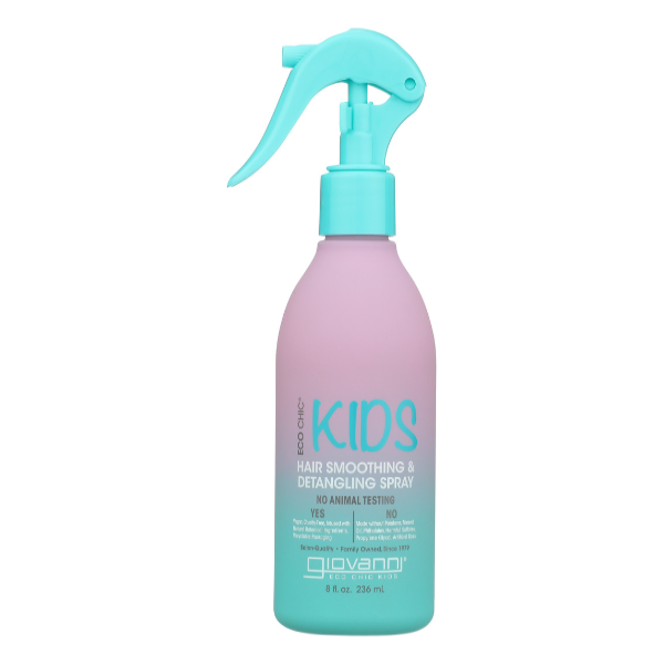 slide 1 of 1, Giovanni Cosmetics Kids Detangler Spray, 8 fl oz