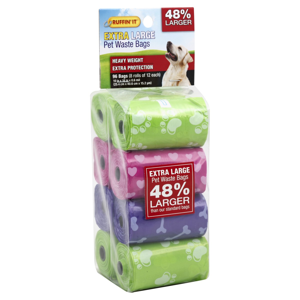 slide 2 of 3, Ruffin' It Pet Waste Bags 8 ea, 8 ct