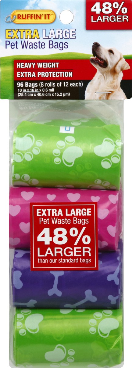 slide 1 of 3, Ruffin' It Pet Waste Bags 8 ea, 8 ct