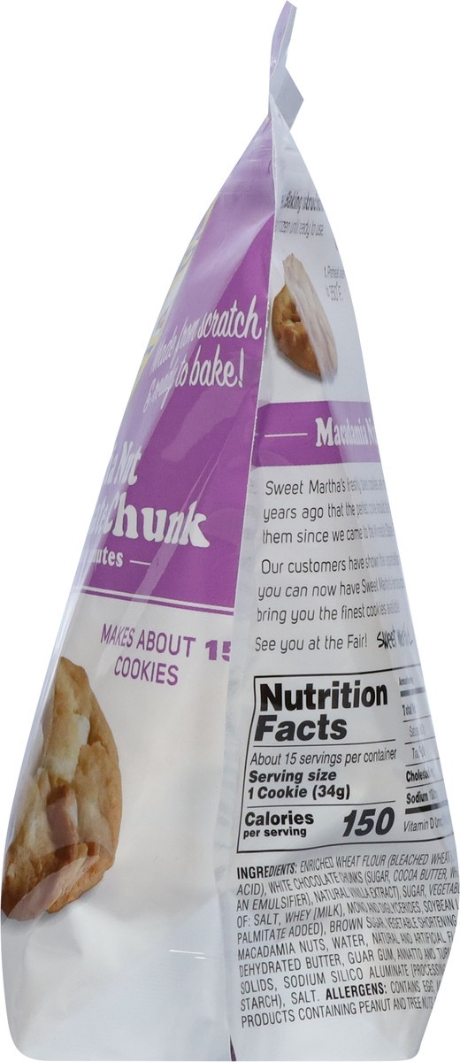 slide 3 of 14, Sweet Martha's Cookie Jar Macadamia Nut White Chocolate Chunk Cookie Dough 20 oz,