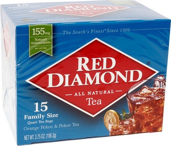 slide 1 of 1, Red Diamond Quart Size Tea Bags - 15 ct, 15 ct