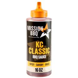 Mission BBQ KC Classic BBQ Sauce 16 oz
